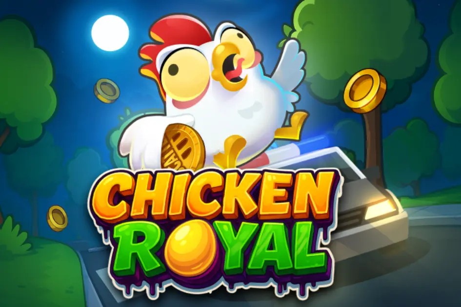 Chicken Royal casino game by InOut – featured logo at 50 Cent Casino