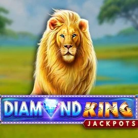 Diamond King Jackpots slot visual from SpinPlay Games available on 50centcasino.pl