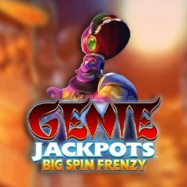 Genie Jackpots: Big Spin Frenzy by Blueprint Gaming, showcased at 50centcasino.pl – game logo