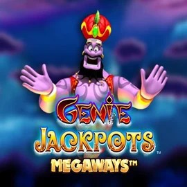 Official Jackpots logo: Genie Jackpots Megaways by Blueprint Gaming at 50 Cent Casino