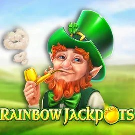 Rainbow Jackpots online game logo by Red Tiger Gaming on 50centcasino.pl