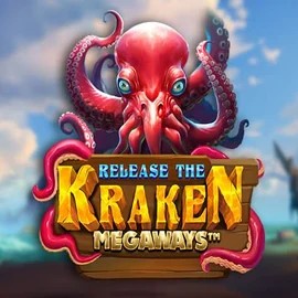 Release the Kraken Megaways online game logo by Pragmatic Play on 50centcasino.pl